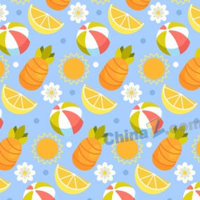 平面夏季图案设计